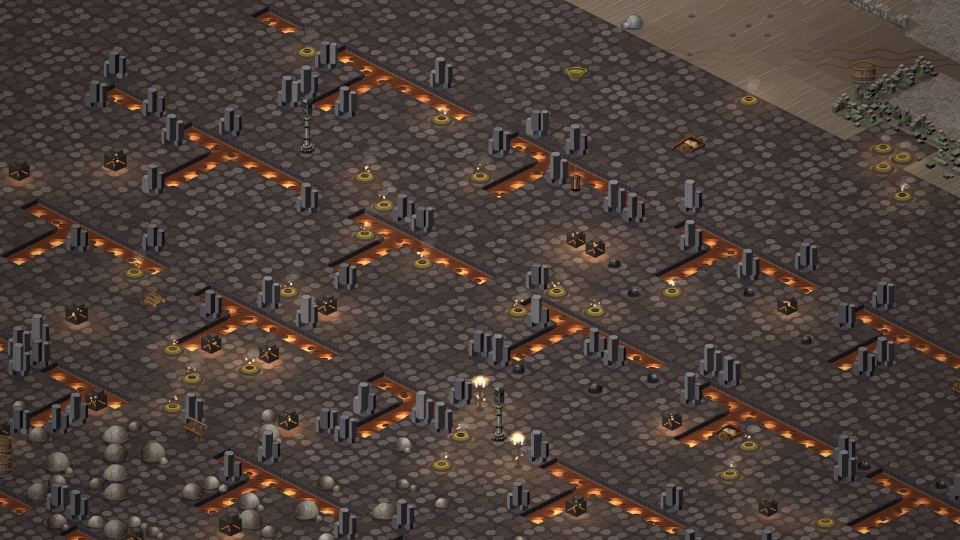 The cinder fields of Ember Reach, cracked with glowing lava.